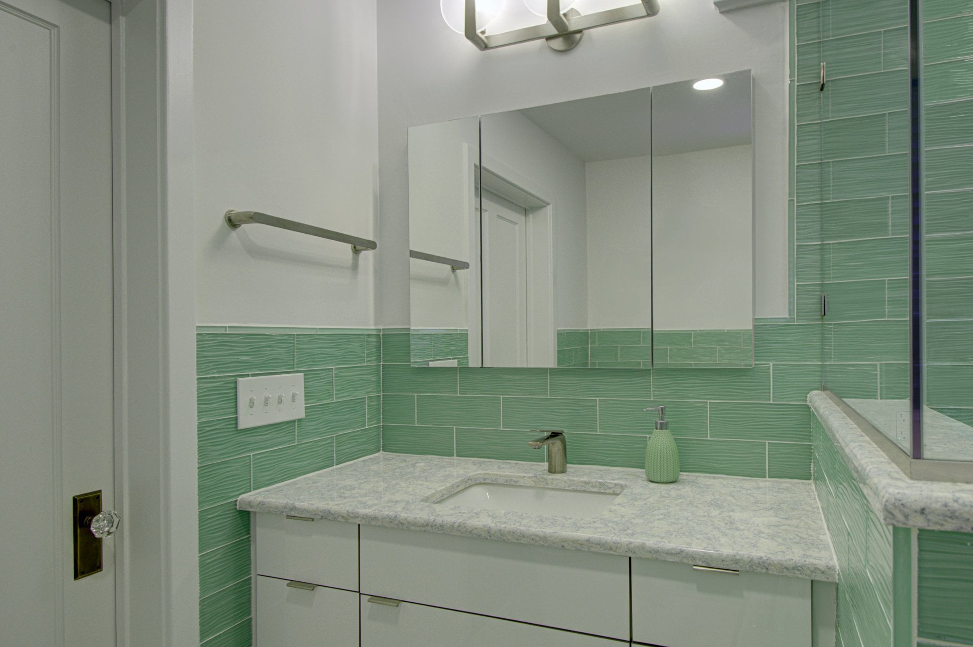historic home bathroom remodel in Maryland
