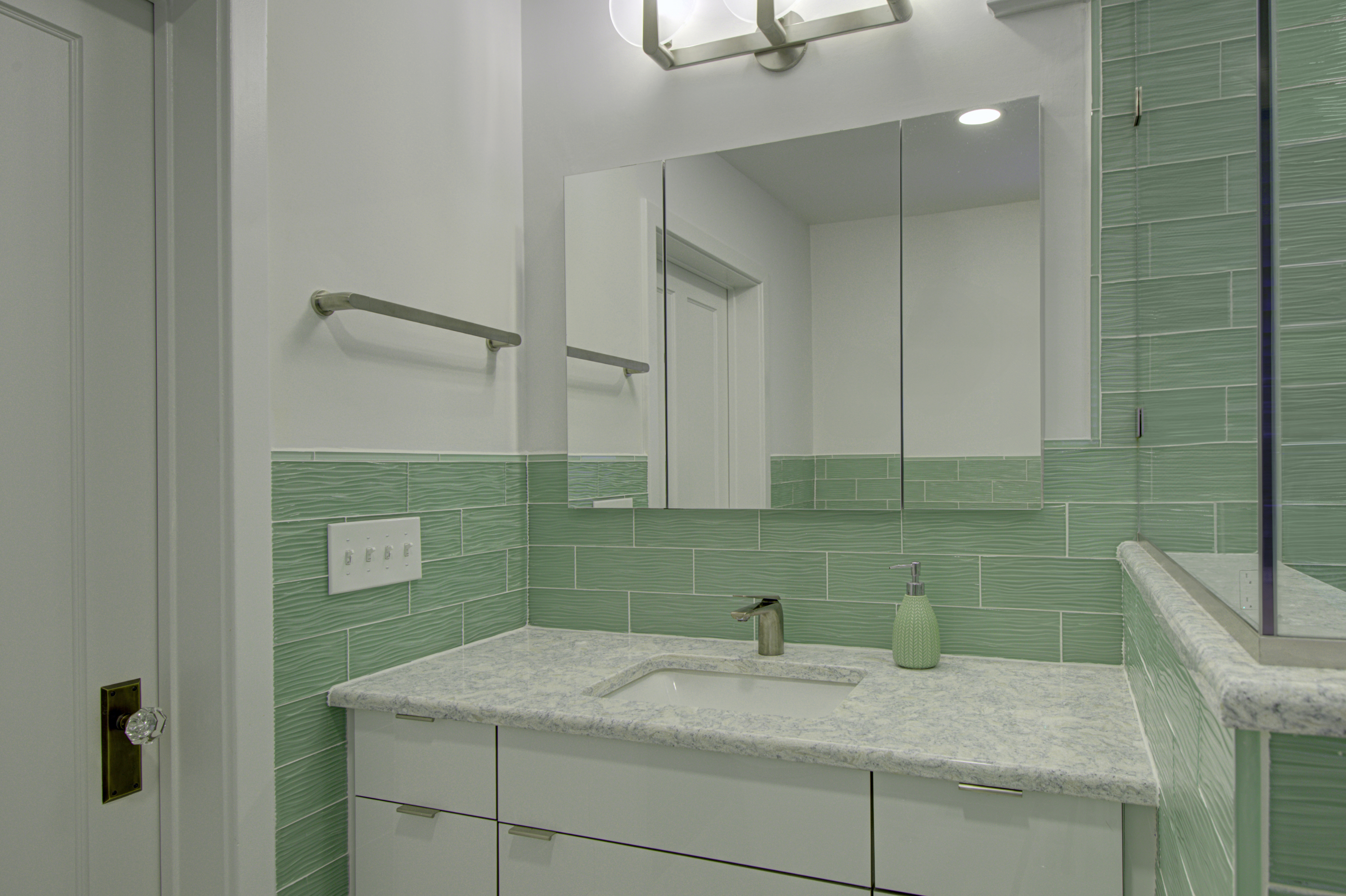 historic home bathroom remodel in Maryland